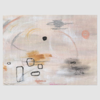 Beige abstrakte Kunstdruckpapier Seidenpapier