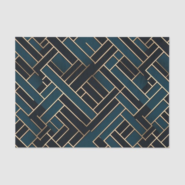 Beige Abstraktes Array Fernsby Tissue Paper Seidenpapier (Vorderseite)