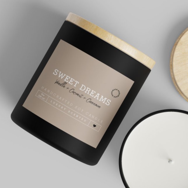 Beige | Aufkleber für das Etikett von schwarzen Ke (Von Creator hochgeladen)