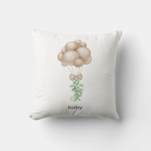 Beige Balloons Kissen