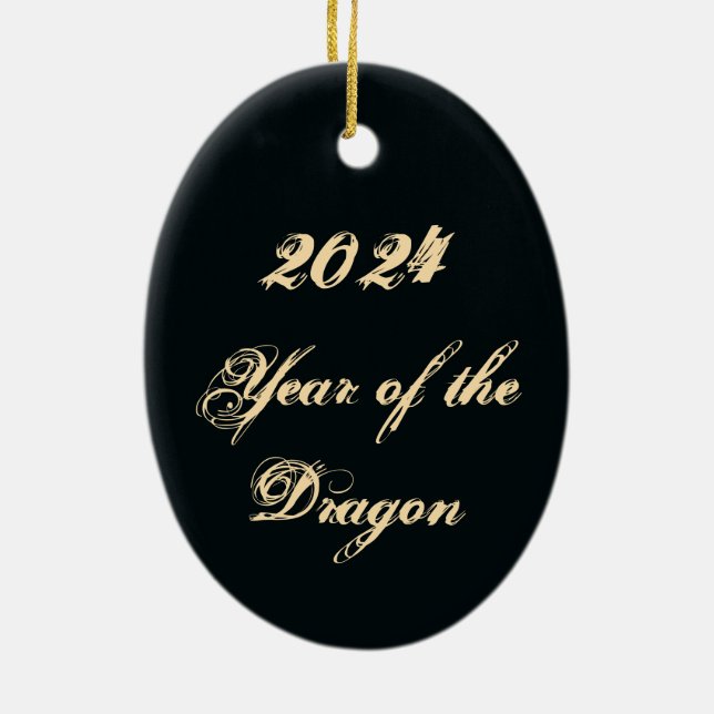 Beige Beast Keramik Ornament (Hinten)