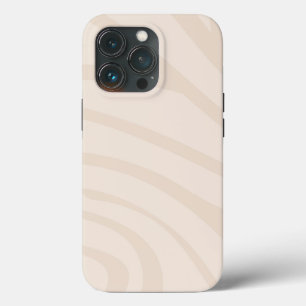 Beige Blush Minimalistisch Geometric Tough Case iP