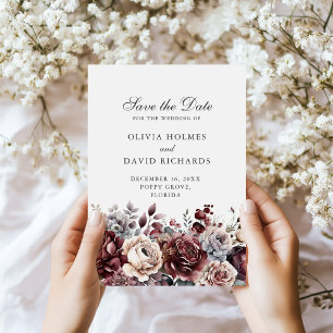 Beige Boho Wedding Details Beilage Karte