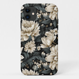 Beige Botanisch, schön, Natur, blumenreich Case-Mate iPhone Hülle