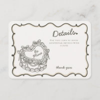 Beige Bow Retro Herz Coquette Kuchen Details Beige