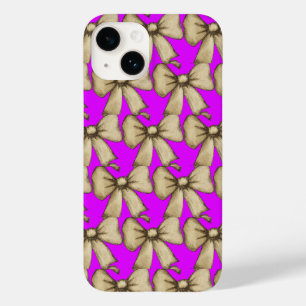 Beige Bows sind spezielle Case-Mate-iPhone-Fall Case-Mate iPhone 14 Hülle