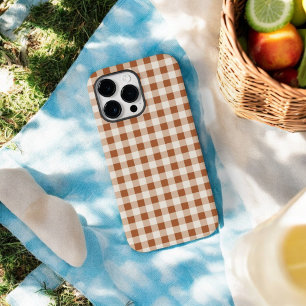 Beige Brown Buffalo Kariertes Handy Case für Fall