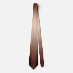 Beige Brown Ombre Gradient Mens Neck Tie Krawatte