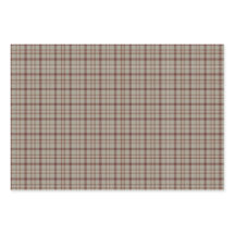 Beige Brown Plaid Classic Pattern Rustic