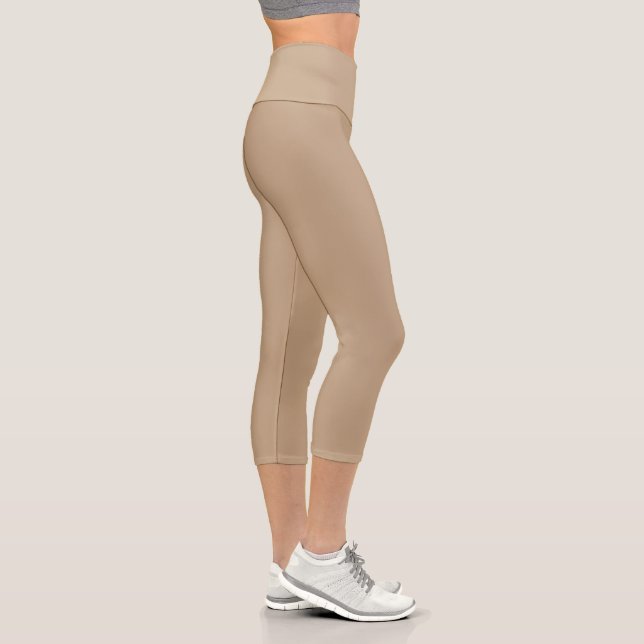 Beige Capri Leggings (Rechts)