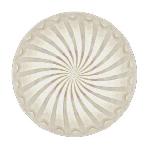 Beige Creme Wirbel Schneidbrett Schneidebrett
