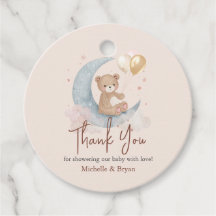 Beige danke Ihnen Teddy Bear Baby Dusche