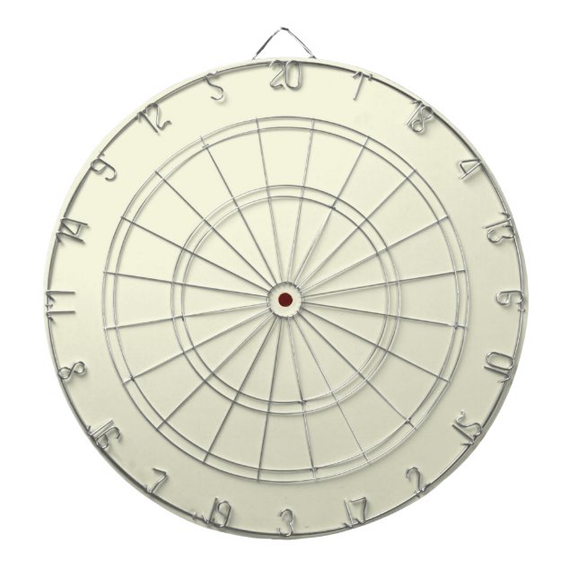 Beige Dartboard mit Darts Dartscheibe (vorne)