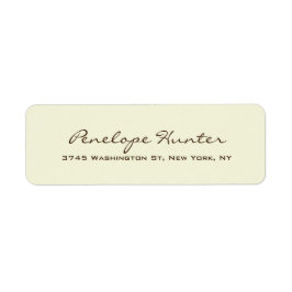 Beige Elegant Stilvolles, trendy Handwriting-Skrip