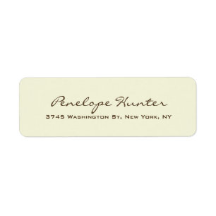 Beige Elegant Stilvolles, trendy Handwriting-Skrip