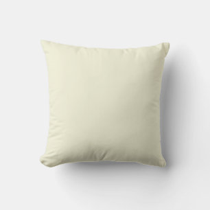 Beige F5F5DC Solid Color Design Kissen
