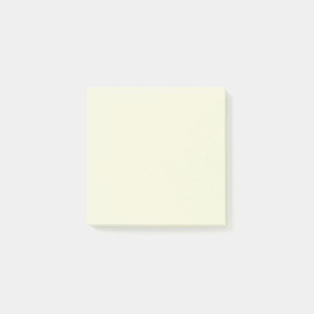 Beige (feste Farbe) Post-it Klebezettel (Vorderseite)