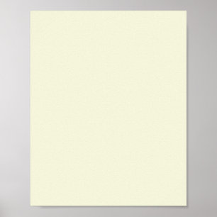 Beige (feste Farbe) Poster