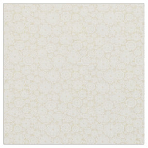 Beige Floral Stoff