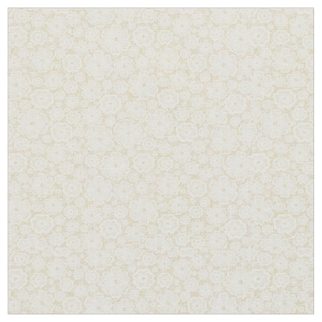 Beige Floral Stoff (Nahaufnahme)