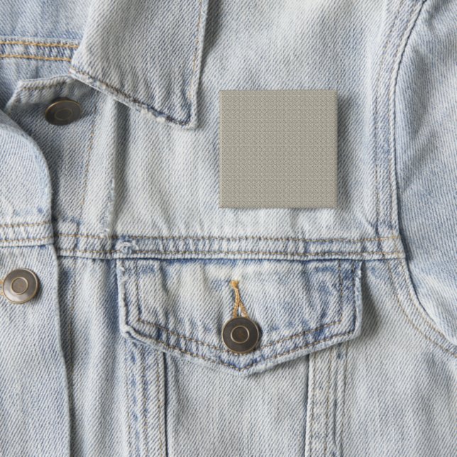 Beige geometrisches Muster Stoff & Tapete Button (Beispiel)