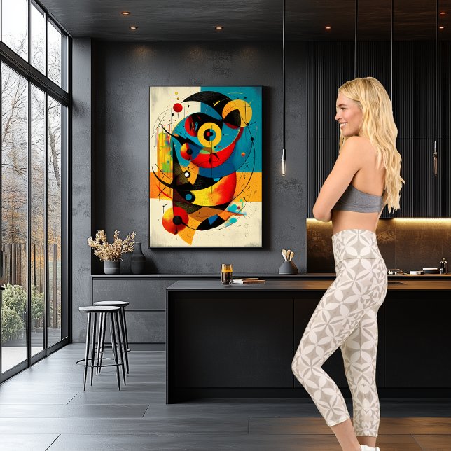 Beige Geometrisches Sternmuster: Benutzerdefiniert Capri Leggings (Von Creator hochgeladen)