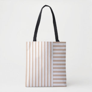 beige gestreift