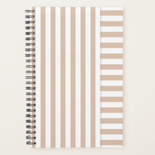 beige gestreift planer