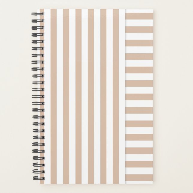 beige gestreift planer (Vorderseite)