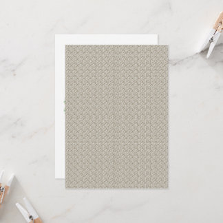 Beige Hintergrundfarbe mit kleinen Quadraten Einladung