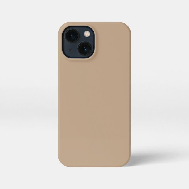 Beige iPhone Hülle (Rückseite)