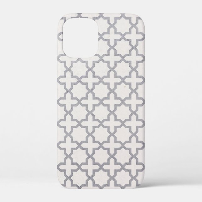 Beige islamische geometrische Muster Case-Mate iPhone Hülle (Rückseite)