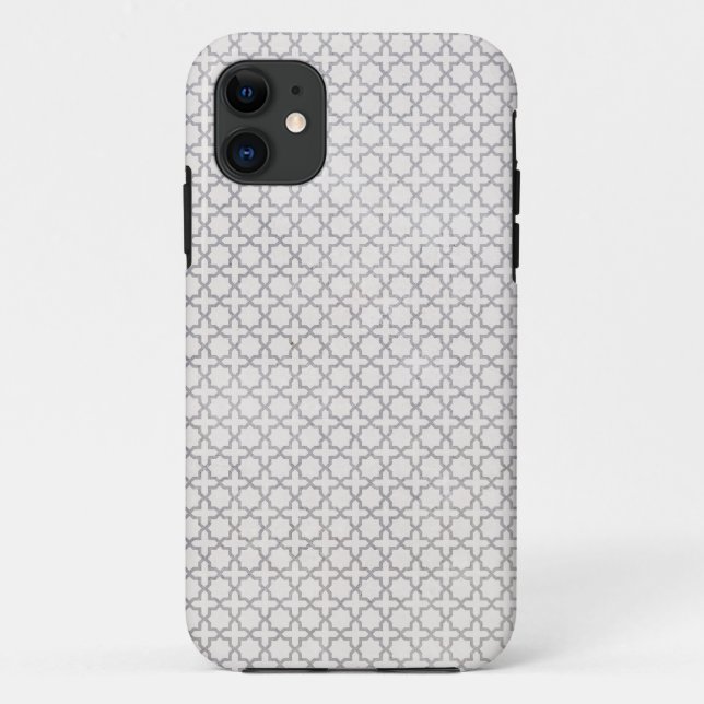 Beige islamische geometrische Muster Case-Mate iPhone Hülle (Rückseite)