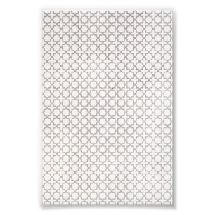 Beige islamische geometrische Muster Fotodruck