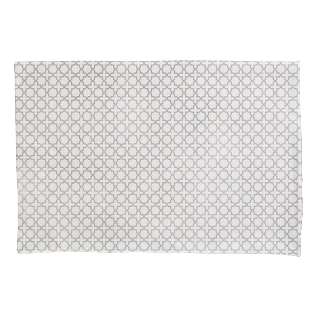 Beige islamische geometrische Muster Kissenbezug (Vorderseite)