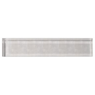 Beige islamische geometrische Muster Namensplakette
