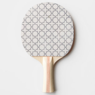 Beige islamische geometrische Muster Tischtennis Schläger