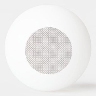 Beige islamische geometrische Muster Tischtennisball