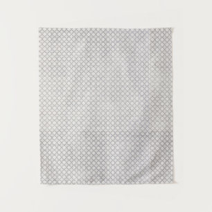 Beige islamische geometrische Muster Wandteppich