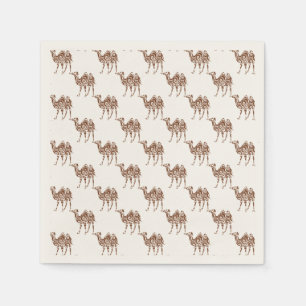 Beige Kamel Serviette