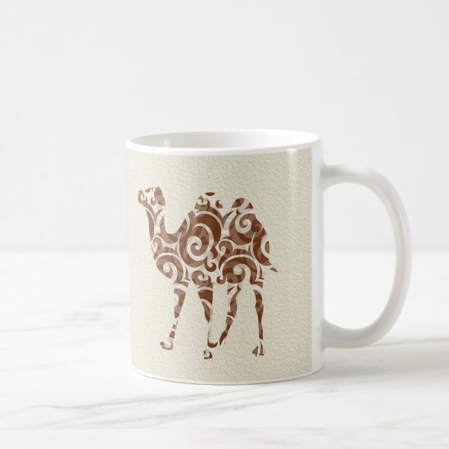 Beige Kamel Tasse (Rechts)