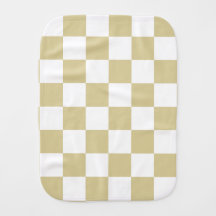 Beige kariert