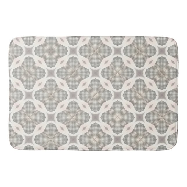 Beige Kettenlink-Design wie Badematte (Vorderseite)