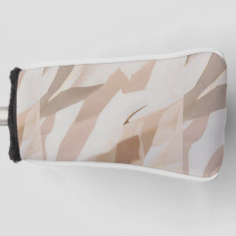 Beige Leaf Golf Cover Golf Headcover