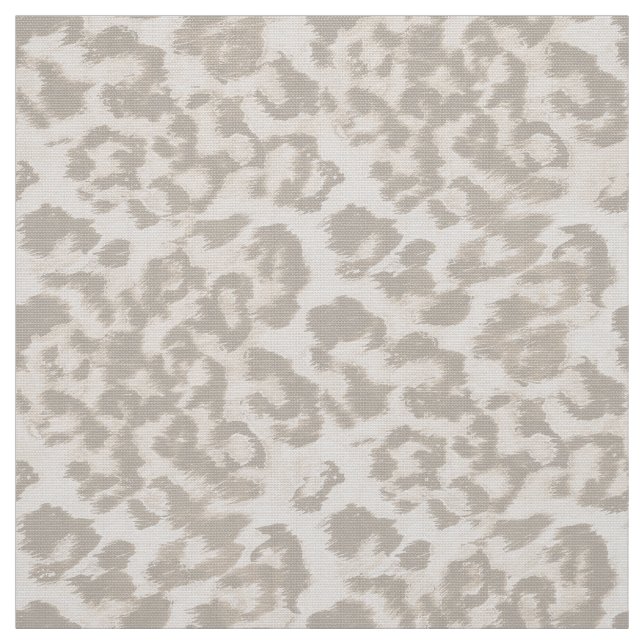 Beige Leopardendrucke. Stoff (Muster)
