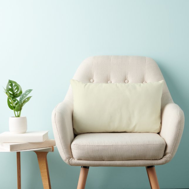 Beige Lumbar Pillow Lendenkissen (Stuhl )