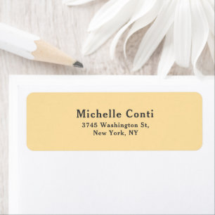 Beige Minimalistische Schlichte Elegante Legible M