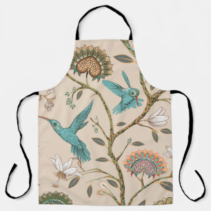 Beige nahtlose Muster mit stilisierten Blume und b Schürze