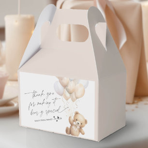 Beige Niedliche Bearly Wartezeit Geschlechtsneutra Geschenkschachtel