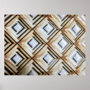 Beige Oberfläche Poster